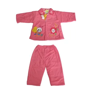 ست سویشرت و شلوار دخترانه مدل لاینردار گرم