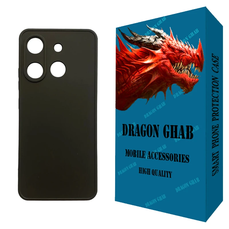 کاور دراگون قاب مدل سیلیکونی مناسب برای گوشی موبایل وکال V0 / V0 plus