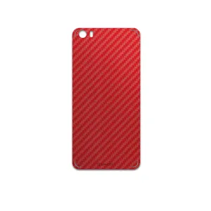 MAHOOT Red-Fiber Cover Sticker for Xiaomi Mi 5
