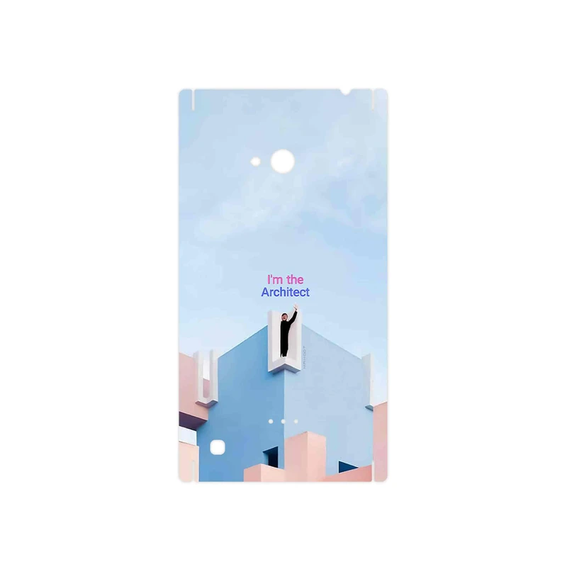 برچسب پوششی ماهوت مدل Architecture مناسب برای گوشی موبایل نوکیا Lumia 720