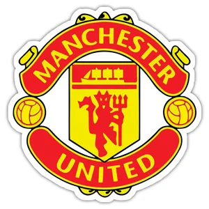 استیکر لپ تاپ طرح فوتبالی مدل manchester51