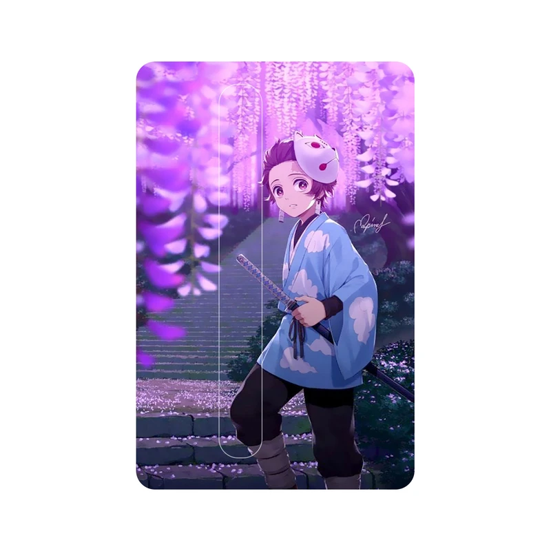 استیکر کارت پیکسل میکسل مدل انیمه kimetsu no yaiba