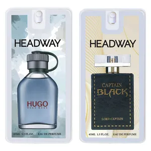 عطر جیبی هدوی مدل هوگو باس و کاپیتان بلک پور هوم حجم 45 میلی لیتر مجموعه 2 عددی