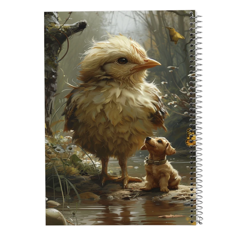 دفتر لیست خرید 50 برگ مدوپد مدل جوجه کد DF14680