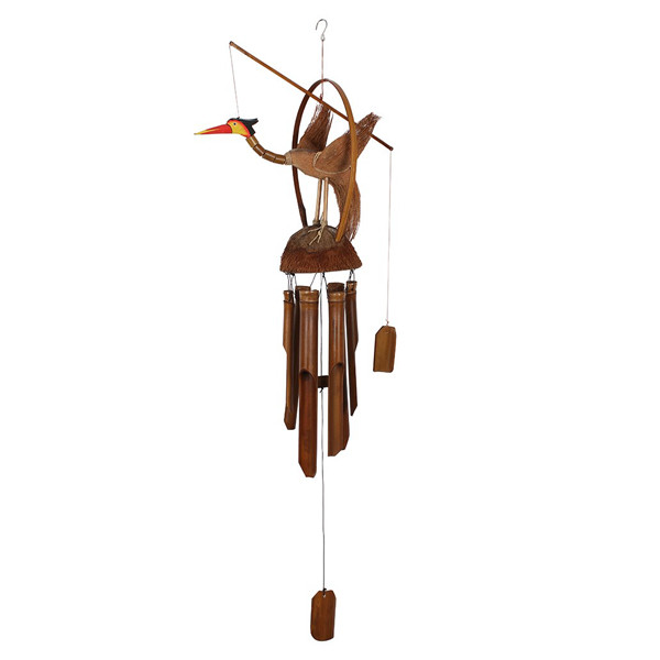 آویز تزیینی طرح باد زنگ مدل پرنده