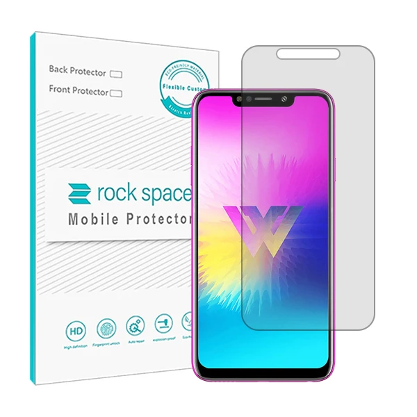 محافظ صفحه نمایش شفاف راک اسپیس مدل Hygel مناسب برای گوشی موبایل ال جی W10 