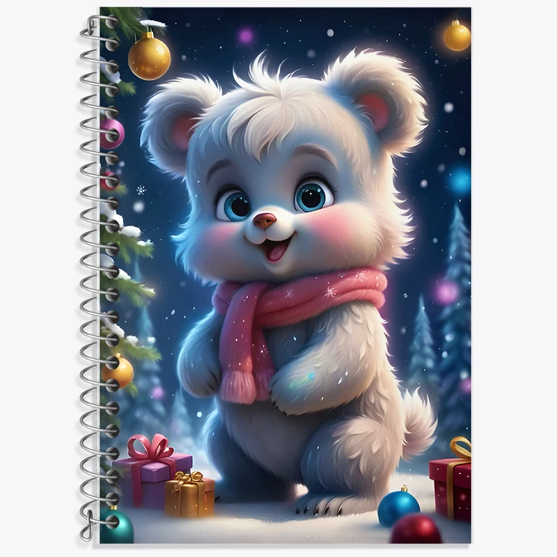 دفتر نت موسیقی 50 برگ خندالو طرح خرس کیوت کد F8408