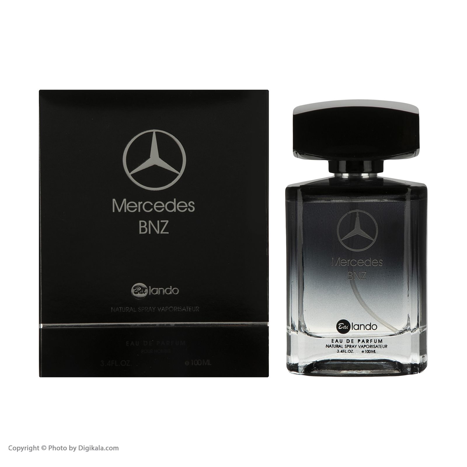 ادو پرفیوم مردانه بایلندو مدل Mercedes bnz حجم 100 میلی لیتر -  - 3
