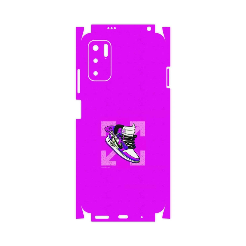 برچسب پوششی ماهوت مدل Nike Air Sneaker Digital Art-FullSkin مناسب برای گوشی موبایل شیائومی Redmi Note 10 5G