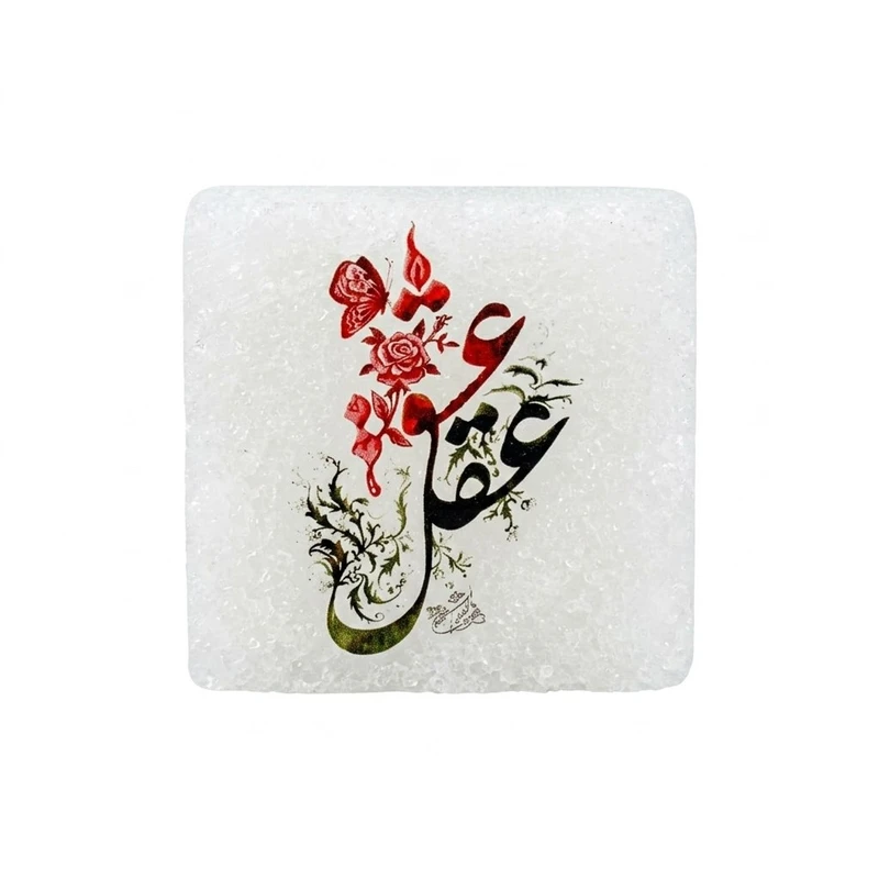 سنگ نمک دکوری مدل مربعی کد ۶۰۸