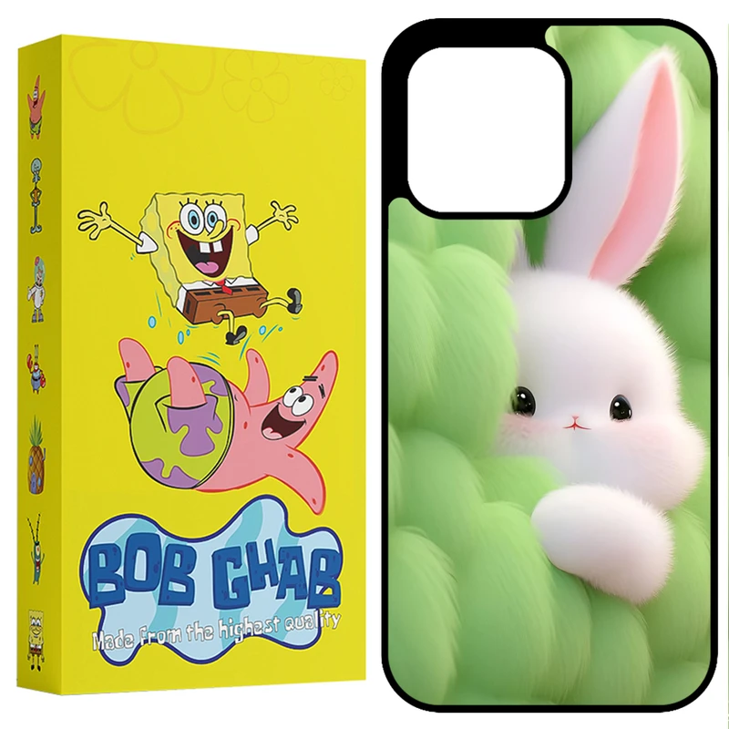 کاور باب قاب طرح خرگوش مدل BCP13P مناسب برای گوشی موبایل اپل iPhone 13 Pro