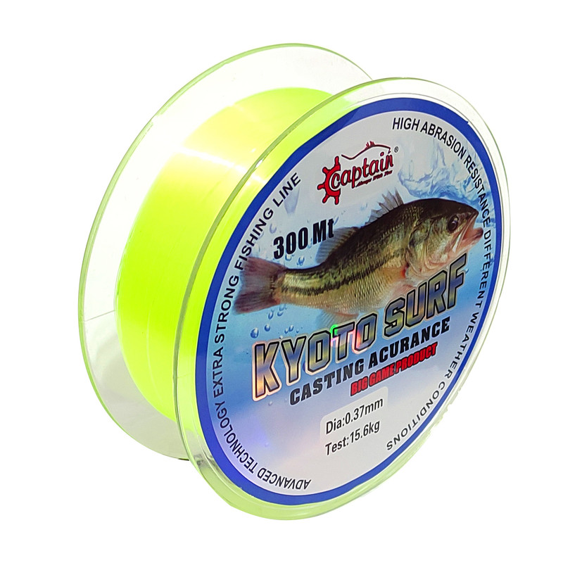نخ ماهیگیری کاپیتان مدل KUTOO SURF شماره 0.37 میلی متر
