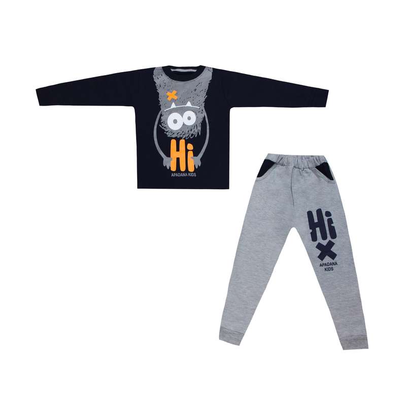 ست تیشرت و شلوار پسرانه مدل 960