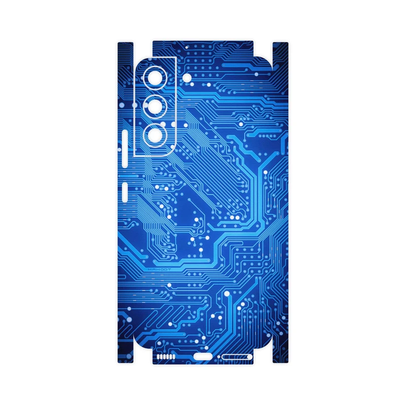 برچسب پوششی ماهوت مدل Blue-Printed-Circuit-Board-FullSkin مناسب برای گوشی موبایل سامسونگ Galaxy S22 5G