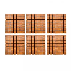 پنل آکوستیک مدل a60 30kg wood بسته 6 عددی