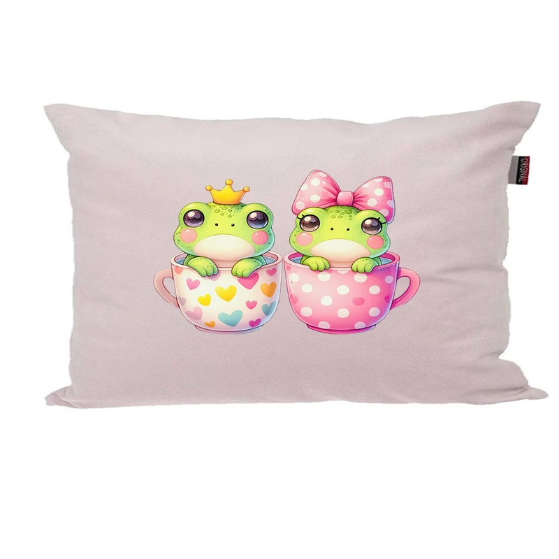 بالش نوزاد ناریکو مدل کارتونی طرح بچه قورباغه کد 05214