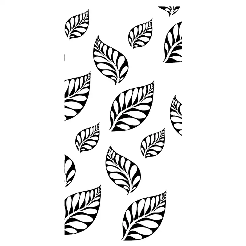 شابلون باتیس آرت طرح برگ کد 501