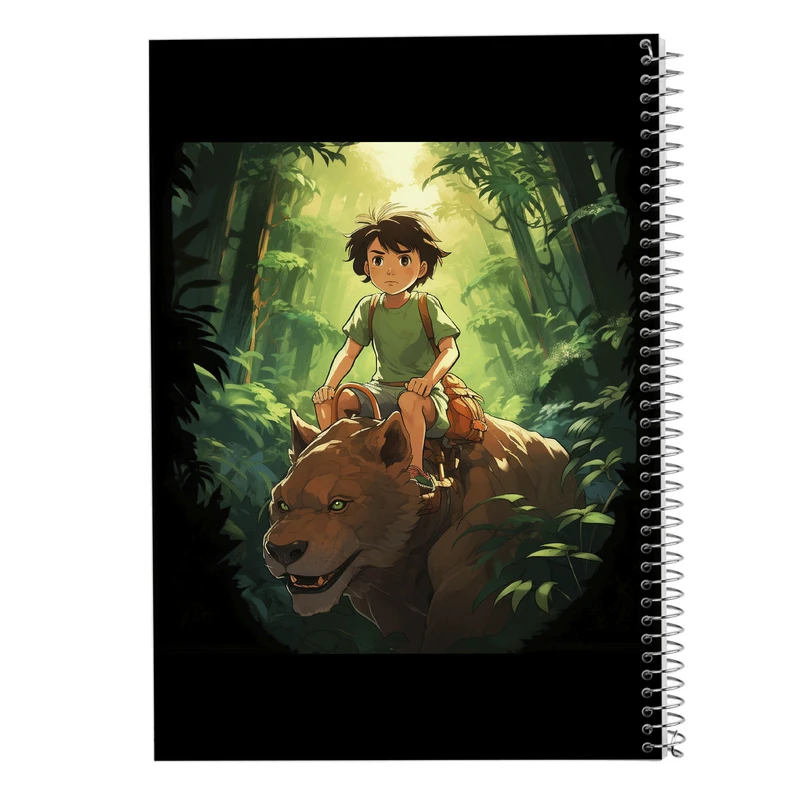 دفتر نت موسیقی 50 برگ مدوپد مدل Ghibli کد DF2542