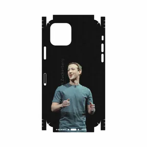 MAHOOT Mark Zuckerberg-FullSkin Cover Sticker for Apple iPhone 11 Pro