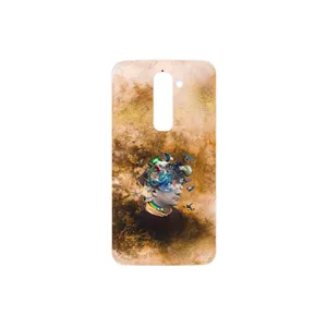 MAHOOT Collage of surreal Portrait of Men Cover Sticker for LG G2