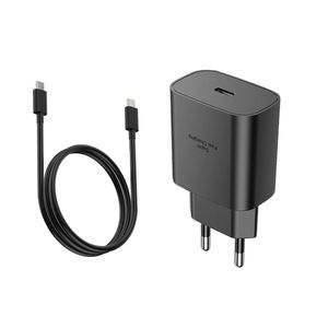 شارژر دیواری 25 وات انستی مدل A55 SUPERFAST EU به همراه کابل تبدیل USB-C