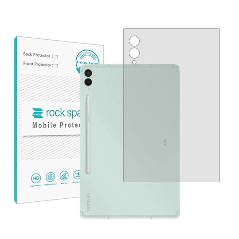 محافظ پشت شفاف راک اسپیس مدل Hygel مناسب برای تبلت سامسونگ Galaxy Tab S9 FE Plus