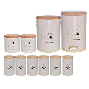 سرویس آشپزخانه 10 پارچه بهازکالا طرح دلوین کد 16290474