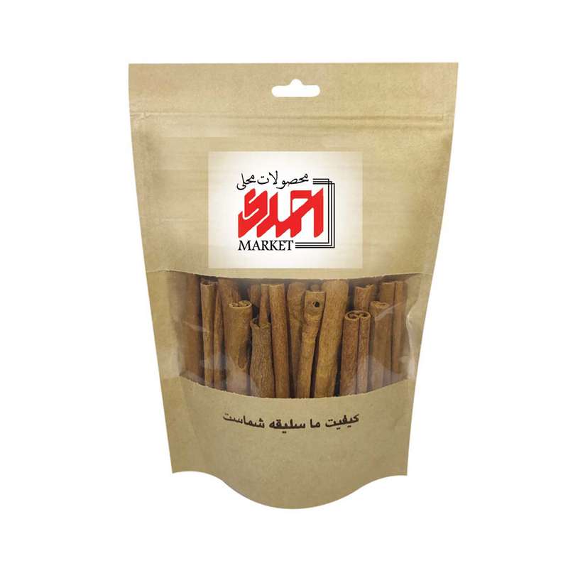 چوب دارچین لوله ای احمدی مارکت - 300 گرم
