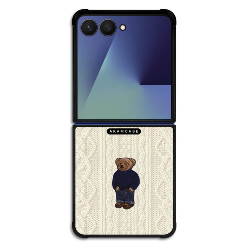 کاور آکام مدل AMC-WSGZFLIP7-TRICOT-20 مناسب برای گوشی موبایل سامسونگ Galaxy Z Flip 7