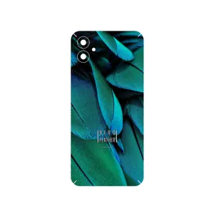 MAHOOT Green Feather Cover Sticker for Samsung A04e
