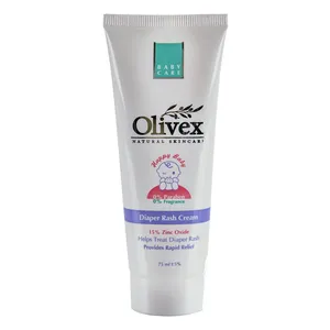 کرم مرطوب کننده کودک الیوکس مدل Zinc Oxide حجم 75 میلی لیتر