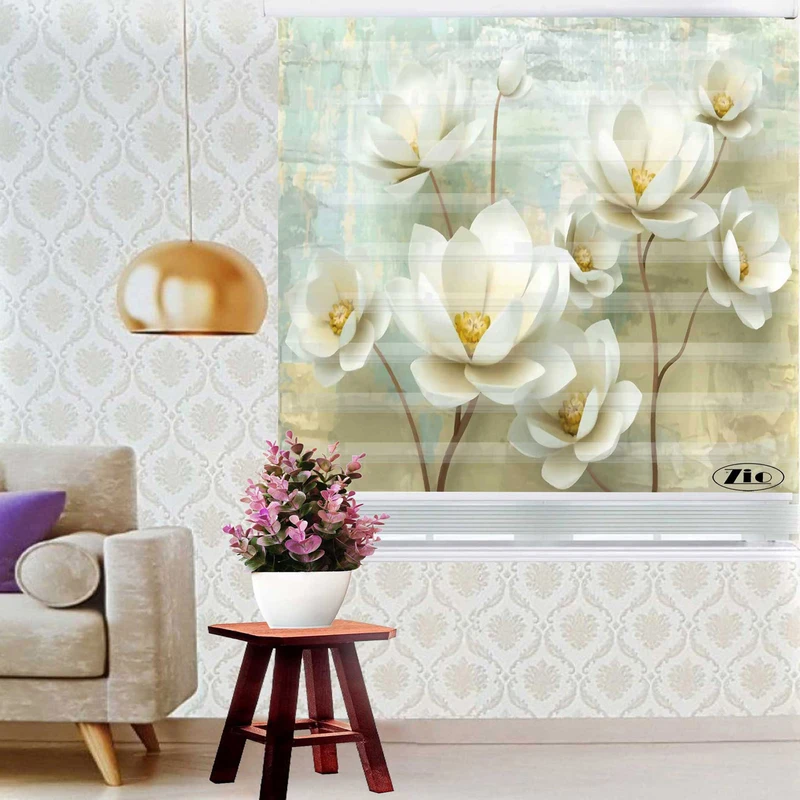 پرده زبرا زیو کد 3D1063سایز 150x200 سانتی متر