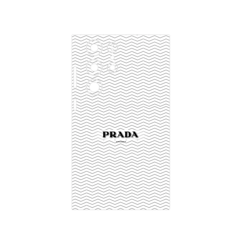 برچسب پوششی ماهوت مدل Prada مناسب برای گوشی موبایل سامسونگ Galaxy S23 Ultra