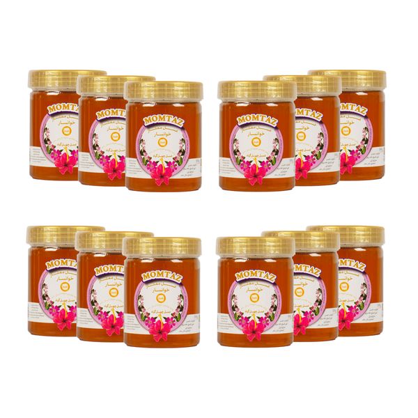 عسل چهل گیاه نمونه خوانسار - 500 گرم - بسته 12 عددی