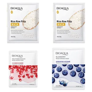 ماسک صورت بایوآکوا مرطوب کننده وزن 25 گرم بسته 4 عددی