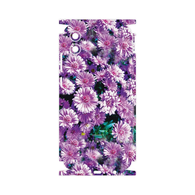 برچسب پوششی ماهوت مدل Purple_Flower-FullSkin مناسب برای گوشی موبایل سامسونگ Galaxy F04