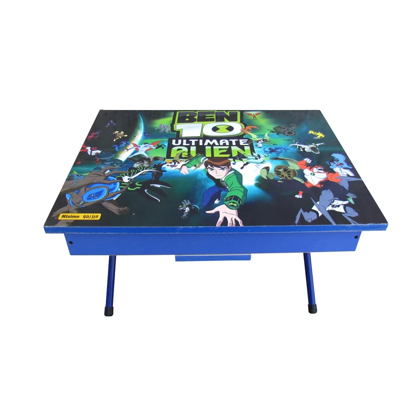 میز کودک میزیمو مدل باکسدار تاشو طرح بن تن 2 کد 3451