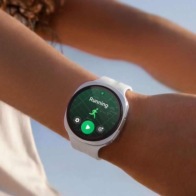 ساعت هوشمند 44 میلی‌متری سامسونگ مدل Galaxy Watch 9 LTE با بند سیلیکونی