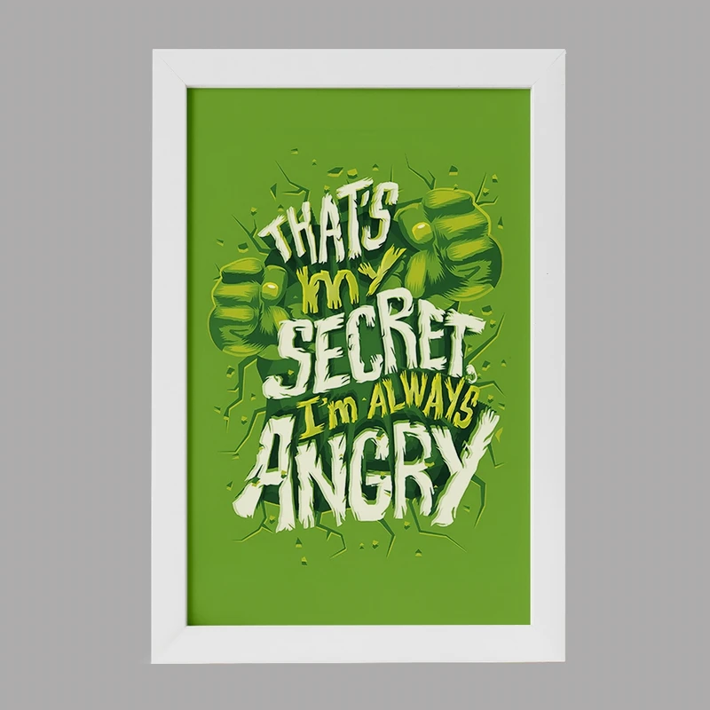 تابلو خندالو مدل هالک کد F3961