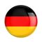 مگنت خندالو طرح پرچم آلمان کد 2076