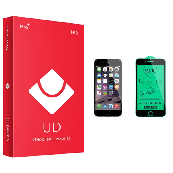 محافظ صفحه نمایش سرامیکی یو دی مدل +PRO مناسب برای گوشی موبایل اپل iPhone 6
