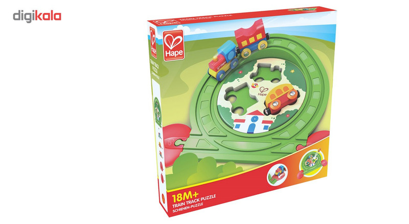 قطار اسباب بازی هپه مدل Track Puzzle