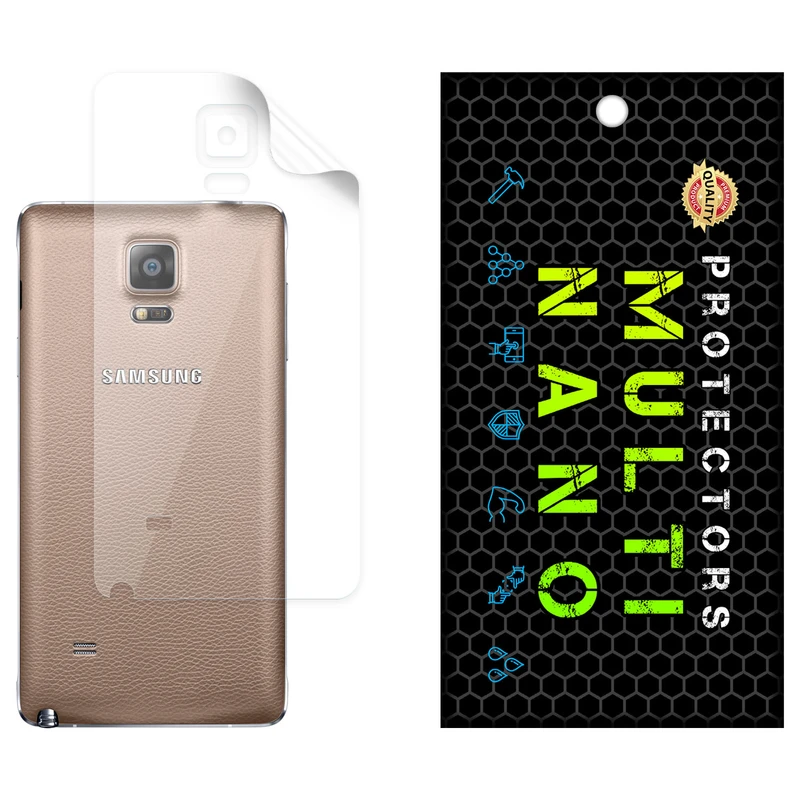 محافظ پشت شفاف نانو هیدروژل مولتی نانو مدل X-F1T مناسب برای گوشی موبایل سامسونگ Galaxy Note 4