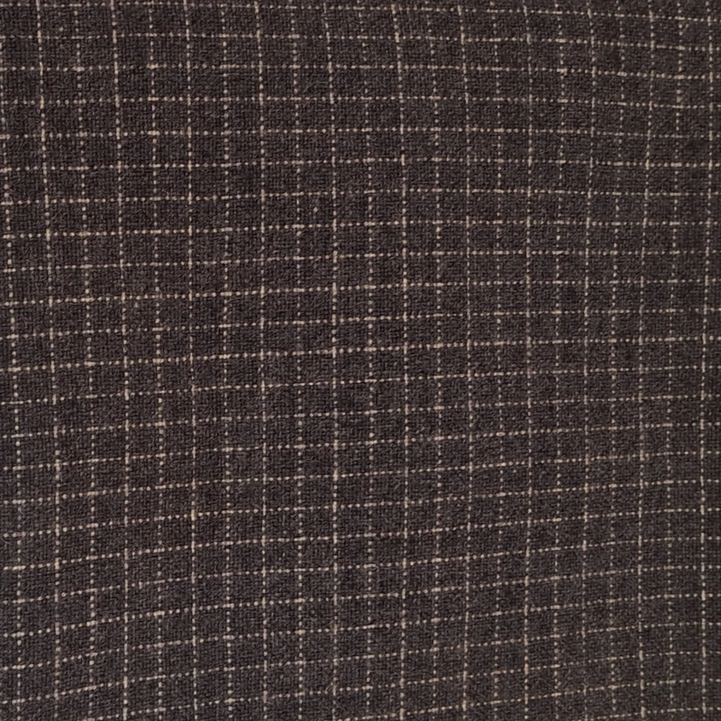 پارچه لباس عرض 1.5 متر مدل چهارخانه رنگ طوسی