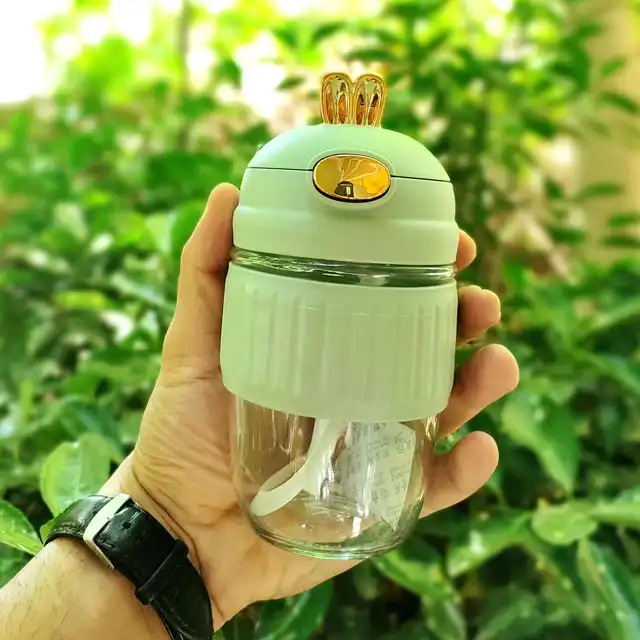 ماگ سفری مدل خرگوش قفل دار گنجایش 0.32 لیتر