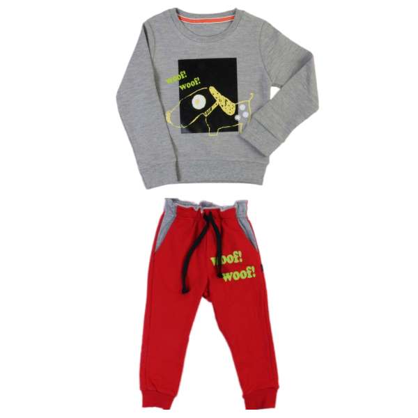 ست سویشرت و شلوار پسرانه مدل nb652