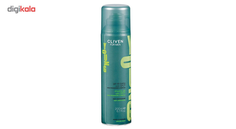 ژل اصلاح مردانه کلیون مدل Shaving Gel Young حجم 200 میلی لیتر