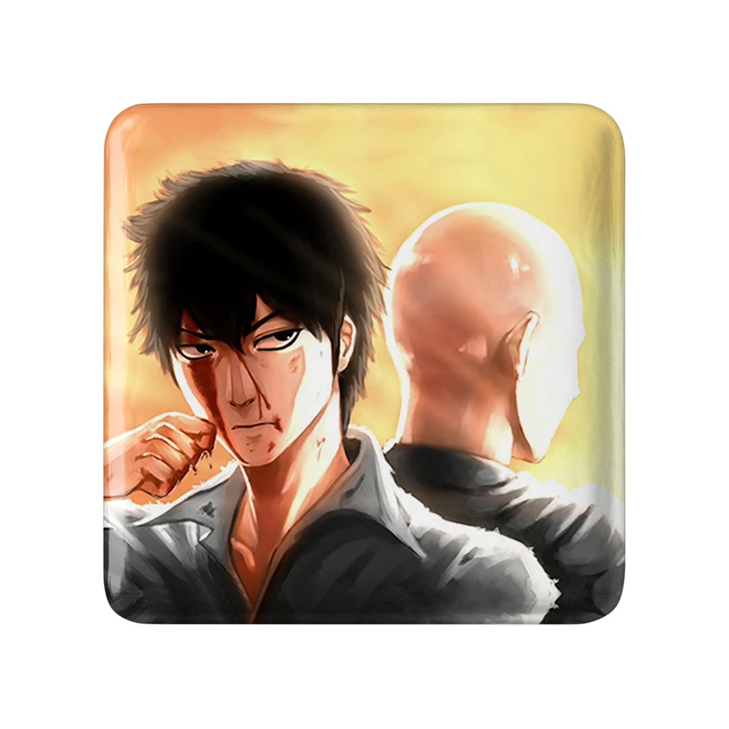 مگنت خندالو طرح سایتاما انیمه مرد تک مشتی کد 11366