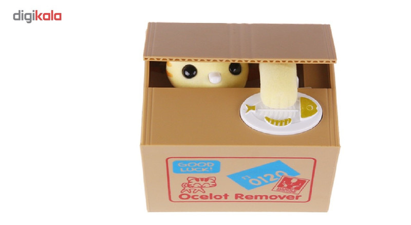 قلک مدل Yellow Cat Coin