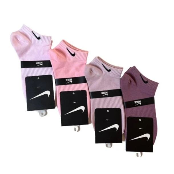 جوراب ورزشی ساق کوتاه زنانه مدل 0147 بسته 4 عددی